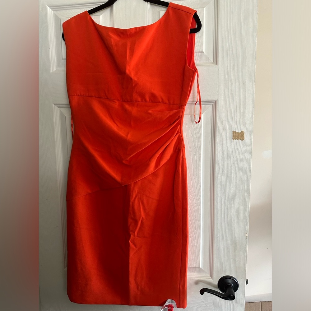Never Worn Beautiful Orange Dress - Picture 4 of 5